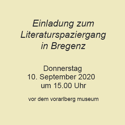 Literaturspaziergang